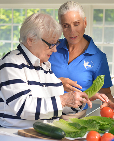 Image showcasing the benefits of personal care services for individuals.